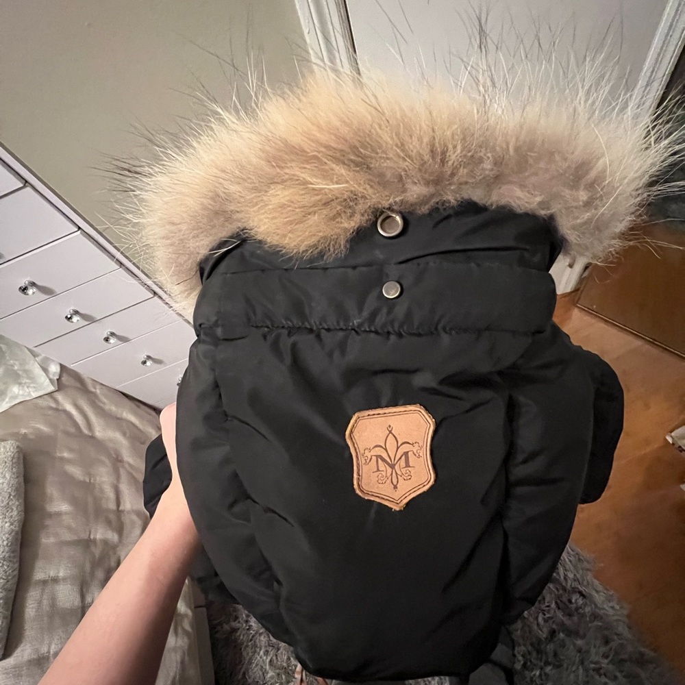 Mackage Down Jacket With Real Fur - image 5